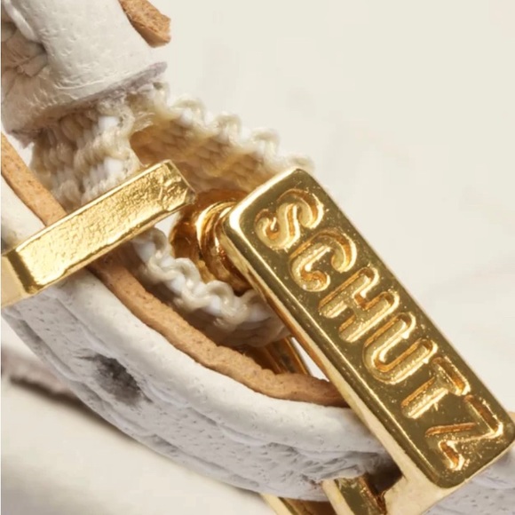 Shutz The Vikki Strappy stiletto Metallic Fushia 9 NEW - Picture 6 of 9